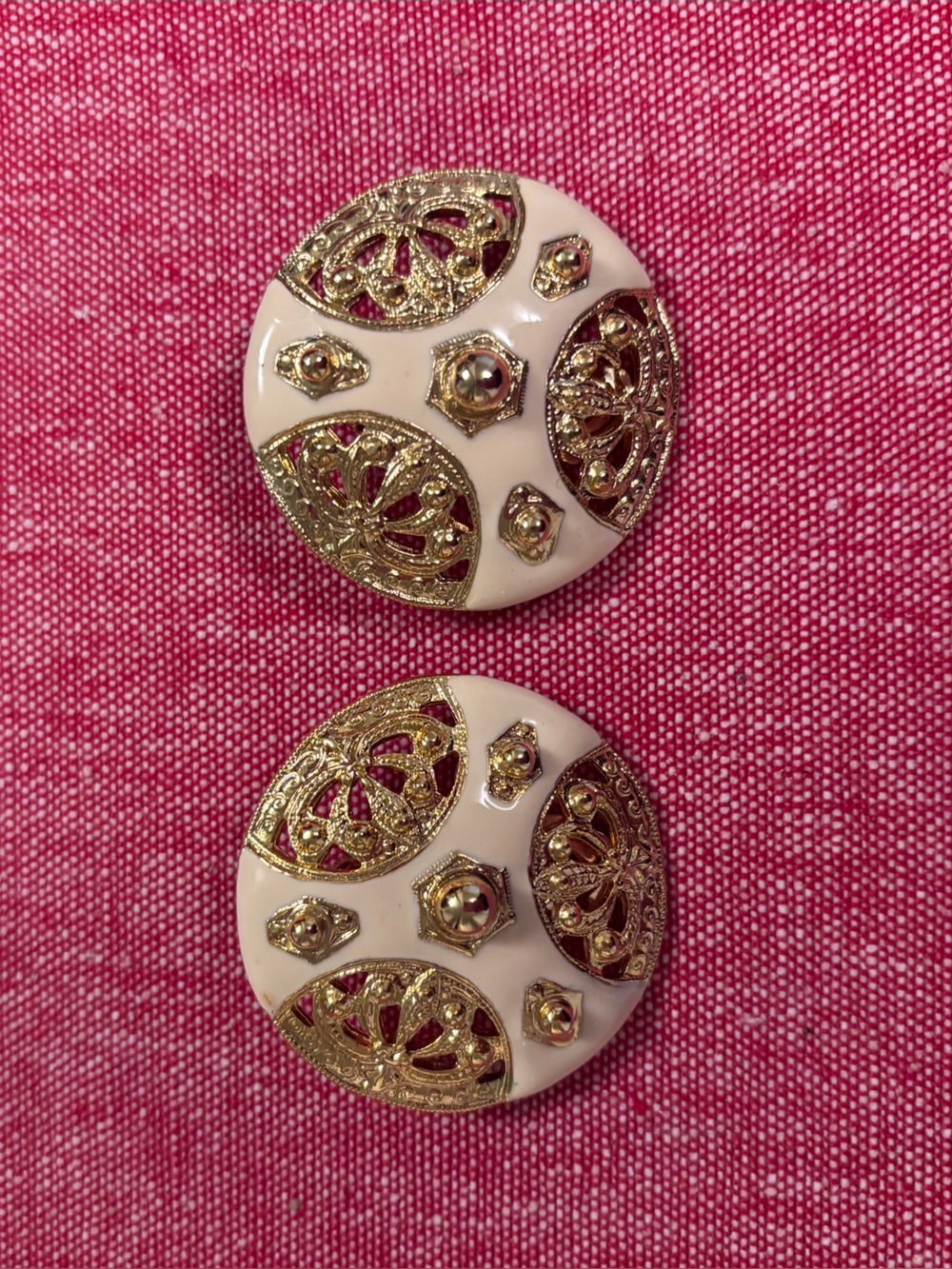 Les Bernard Vintage Clip Earrings
